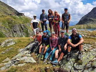 Petzeck und Abstieg Gruppenfoto   Kopie