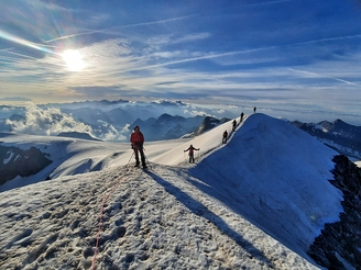 1 Grossvenediger  Seilschaft