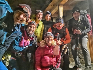 vor dem Aufstieg zum Sonnenaufgang am Grossvenediger   Kopie