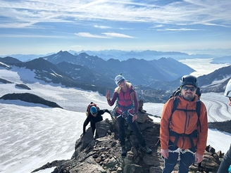 Kraxelei zur Sonklarspitze  1 