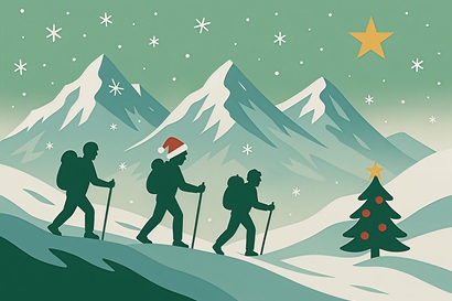 Weihnachtsgruss hochwertig